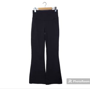 8 Lululemon Flare Black Pants